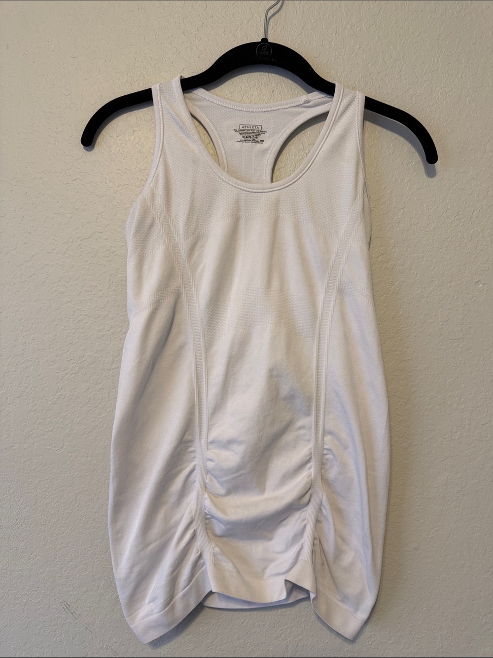Athleta White Fast Track Racerback Tank Top - Picture 3 of 6